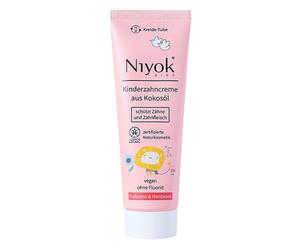 Niyok Dentifricio all'olio di cocco - KIDS fragola e lampone 75 ml