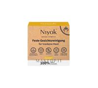 Niyok Detergente Viso Solido all'Olio di Mandorle 80 g - Detergente Viso Solido