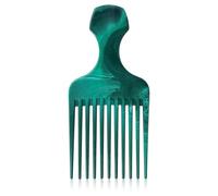 Niyok Pettine afro per capelli ricci e crespi in corde marittime riciclate di Healix, Afro Pick Made in Germany, 99% plastica riciclata, stabile e delicato
