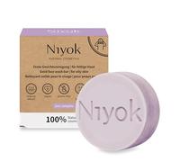 Niyok® Pulizia del viso fissa "Zinco Compless" (80 g) • Sapone viso per pelle grassa • Anti-impurità e anti-brufoli • Cura del viso vegano • Cosmetici naturali biologici • Saponi naturali senza