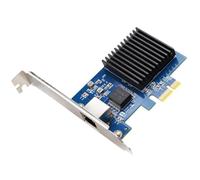 NIZEAMI Scheda di rete porta RJ45 10Gb per Win10/per Win 11 RTL8127 Chip PCIe NIC PCI-Express X1 Vision Acquisition Card