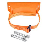 NIZEAMI Supporto per bombole a gas, durevole, in ABS, per , , , roulotte, arancione
