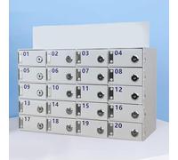 Nizer per telefono in acrilico da parete, 25 slot per telefoni cellulari, tasca a 60 scomparti, soluzione salvaspazio elegante per casa e ufficio, ideale per dispositivi nizing