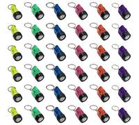 Nizirioo 36 Mini Torcia Portachiavi LED per Bambini e Attività All'aperto, Campeggio, Escursionismo