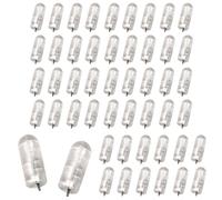 Nizirioo Confezione da 50 Mini Luci LED per Palloncini - Con Interruttore, Funzionamento a Batteria - Per Matrimonio, Decorazioni Feste (Bianco Caldo)