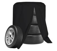 Nizirioo - Custodia protettiva universale per pneumatici da 18/19/20/21/22 pollici, impermeabile, in Oxford 210D, colore nero per Automobile