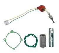 Nizirioo Kit di candele in ceramica per riscaldamento a pavimento, 12 V, 5 kW, in ceramica, per riscaldamento diesel, riscaldamento ad aria, diesel, riscaldamento di parcheggio, auto, camion, barca,