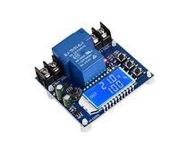 Nizirioo Monitor a Bassa Tensione per Batteria, Protegge DC 6 V-60 V, Modulo Controllore Automatico On/Off con Display LCD per Litio e Piombo Acido