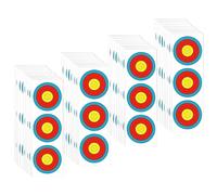 Nizirioo Target tiro con l'arco cuscini: 40 fogli 68 x 22 cm, 10 anelli, supporti per dischi per frecce e arco e balestra, accessori per tiro con l'arco