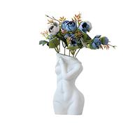Nizirioo Vaso per il corpo femminile: moderno e chic boho decorativo a forma di corpo umano per cancelleria, pennelli per trucco, piante e fiori secchi