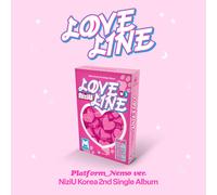 NiziU 2° album singolo LOVE LINE Platform Nemo Ver. QR Card + 11ea P.Card + O...