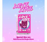 NiziU - Korea 2° album singolo Love Line versione speciale CD + regalo pre-or...