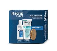 Nizoral Care Daily Routine - Cofanetto con Shampoo Cute e Capelli Grassi + Balsamo Cute e Capelli + Spazzola in Regalo