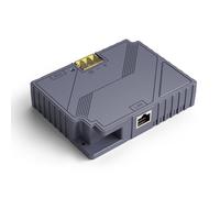 NIZUUONE 2 in 1 Gige Poe Iniettore 150w Connessione di Rete Stabile per Kit Internet Satellitare Rettangolare Gen 3 V3