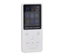 NIZUUONE 64 GB MP3 MP4 Player con Altoparlante e 5.0 per la Famiglia e gli Amici - Black (WHITE)