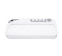NIZUUONE Baby Piano Tastiera per la Tastiera per Pianoforte Strumento di Apprendimento Musicale Ricaricabile per Bambini con Educazione Alla Prima Leggera Touchscreen Interattiva (WHITE)
