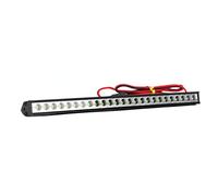 NIZUUONE Barra Luminosa a LED RC 25 LAMPAGGIO TECCA in ALLUMINO LED per 1/8 1/10 /12/14 Auto RC con Staffa e Viti di Montaggio