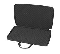 NIZUUONE Case di Stoccaggio del Controller DJ Miscelatore di Viaggi per Trasporto Misceratore di Protezione Case di Protezione con Zipper a Forma di U a Forma di 40 ° a di Schiuma per Cuscinetti per
