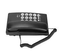 NIZUUONE Cavo per Bottoni Big Kixt504, Ricorda L'ultima Chiamata per Telefono, Amichevole per gli Anziani, Design Semplice, Casa e Hotel (BLACK)