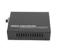 NIZUUONE Convertitore Ethernet Media LED Auto -Gegoziazione Gigabit Connection per gli Amministratori Metallici (Spina europea)
