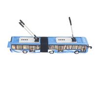 NIZUUONE CS0133 Electronic City Bus Light Car Giocattolo Educativo per Bambini Set di Regali del Traffico Set di Ragazzi 6+ (White)