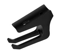 NIZUUONE Gancio di Scooter Elettrici, Gancio per Appendiabi in Lega di Alluminio per M365 1s PRO con Margini di Lavorazione a CNC per Accessori per Sacchetti (Black)