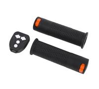 NIZUUONE Impugnatura per Manubrio con Luce di Direzione e Telecomando Wireless, Impugnature in Gomma per Monopattino Elettrico M365 con Indicatori di Direzione Ad Alta luminosità (Black)