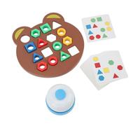 NIZUUONE Kids Shape Matching Game con Giocattolo Educativo a Campana per il Colore e il Riconoscimento della Forma