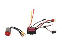 NIZUUONE Motore Senza Spazzole Ad Alta Resistenza 35A 35A Set di ESC Senza per 1/16 1/18 RC Resa Durevole per Auto per Auto a Telecomando (6300KV)