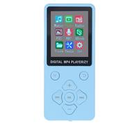 NIZUUONE Player Musicale per Video Portatile 5.0 Supporto Registrazione Vocale Ottima per i Viaggiatori Schermo da 1,8 Pollici Cavo USB2.0 Ad Alta velocità (BLUE)