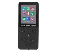 NIZUUONE Player Musicale per Video Portatile 5.0 Supporto Registrazione Vocale Ottima per i Viaggiatori Schermo da 1,8 Pollici Cavo USB2.0 Ad Alta velocità (BLACK)