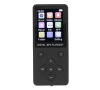 NIZUUONE Schermata a Colori da 1,8 Pollici di Musica da 1,8 Pollici per L'apprendimento [Memoria 64 GB] - ROSSO (BLACK)