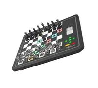 NIZUUONE Set di Scacchi per Computer con Gioco di Tavolo Portatile Magnetico Illuminato Ad Alta Tecnologia per la Concorrenza di Addestramento per Principianti Giochi Umani Adatto per i Viaggi per