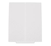 NIZUUONE Tappetino per Asciugatura a Piatto in Silicone, Bancone di Scarico da Cucina Non Slittamento per Il Lavandino della Cucina in Casa (Black)