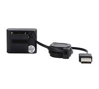 NIZUUONE Webcam USB 2.0 con Clip e Cavo Retrattile Risoluzione 640 X 480 Mini Videocamera HD Webcam per PC per Ufficio e Casa