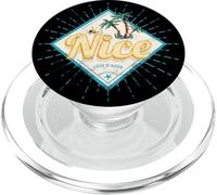 Nizza Francia Retro Cote d'Azur Souvenir vintage PopSockets PopGrip per MagSafe
