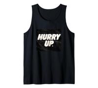 Nizza Hurry Up Statement Emblema Canotta
