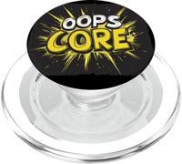 Nizza Oops Core Logo per Uomo e Donna PopSockets PopGrip per MagSafe