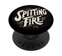 Nizza Sputare Fire Stamp PopSockets PopGrip Adesivo