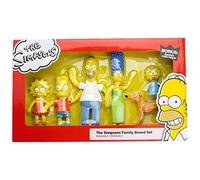 NJ CROCE Simpsons Family Boxed Set Action Figure, Giallo