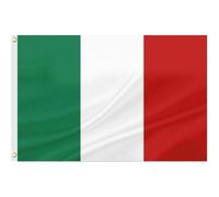 NJCXOLA 1 PCS Bandiera italiana - 90 x 150 cm bandiera dell'Italia, bandiera italia resistente alle intemperie - bandiera nazionale italiana per la festa della festa nazionale, festa