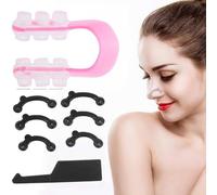 NJCXOLA 1 set Strumenti Per Il Sollevamento Del Naso,Nose Up Invisible,Clip per Sollevamento del Naso,Nose Up Lifting Clips,Naso Up Lifting
