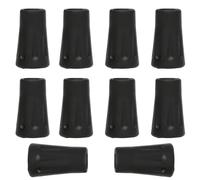 NJCXOLA 10PCS Gommini per Bastoncini Walking Universale - accessori per bastoncini trekking da trekking professionali tappi per bastoni trekking da passeggio in gomma per tutti i bastoncini trekking