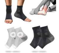 NJCXOLA 2 paia di Cavigliera Sportiva, Cavigliera Ortopedica, Per Danni Ai Legamenti, Caviglie Deboli, Distorsioni, Protezione per lo Sport, Stabilizza l'articolazione e i muscoli(L)