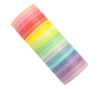 NJCXOLA 20 Nastro colorato,Nastro manuale decorativo monocromatico di base a 20 colori diy(5m*5mm)