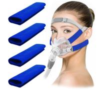 NJCXOLA 4 Pezzi CPAP Coprisedili universali per Cinghie per Il Viso, Maschera CPAP, CPAP, Cuscinetti di Comfort, Cinturino Universale per CPAP Copre i Cuscinetti facciali