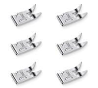 NJCXOLA 6 Pezzi Piedino Macchina da Cucire Universale, Piedini Macchina da Cucire, Cucire Multiuso Piedino Dritto A Zig-Zag, per Tutte Le Macchine Da Cucire Singer Brother Janome E Babylock