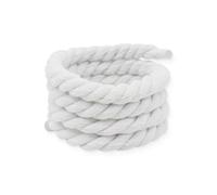 NJCXOLA Lacci Corda Per Air Force 1, Lacci Corda Rotondi 7 mm (150 cm), Lacci Scarpe Per Scarpe Da Ginnastica, Scarpe Da Corsa, Scarpe Sportive (Bianco)