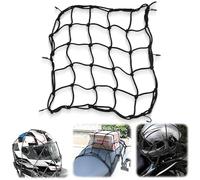 NJCXOLA Ragno Moto Elastico 40 X 40, Accessori moto, Rete Elastica per Moto, Nero Ragno per Moto Rete Moto Portapacchi Accessori Moto