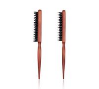 NJCXOLA Spazzola per Capelli, Spazzola Cinghiale per Capelli, Spazzola con Setole di Cinghiale Naturale, per Capelli Secchi o Danneggiati, Riducendo la Rottura dei Capelli